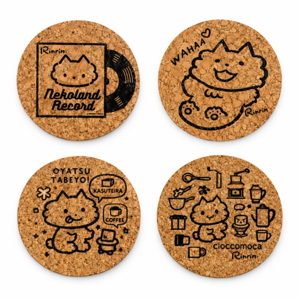 ねこらんど｜NekoLand｜杯墊 ねこらんど
NekoLand
彩虹貓咪樂園
貓咪杯墊
軟木杯墊
可愛杯墊
日本插畫
咖啡杯墊
桌面保護
療癒小物
貓控必收