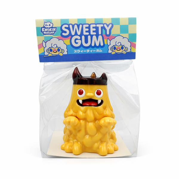 布丁拉 PUDINRA｜SWEETY GUM 系列設計師公仔(隨機） 布丁拉, PUDINRA, SWEETY GUM, kwokinworkshop, 設計師公仔, 原創玩具, 藝術玩具, 收藏公仔, 桌上擺飾, 怪可愛