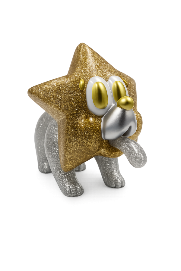 星碎小狗｜直角少年 直角少年, RIGHT ANGLE, 星碎小狗, Star Shard Dog, 設計師玩具, Art Toy, Sofubi, 軟膠公仔, 軟膠玩具, 原創角色, 收藏公仔, 限定配色, 台灣設計師, Vinyl Toy, 潮流玩具, 星星小狗, 狗狗公仔, 藝術玩具, 公仔收藏, SPACE3
