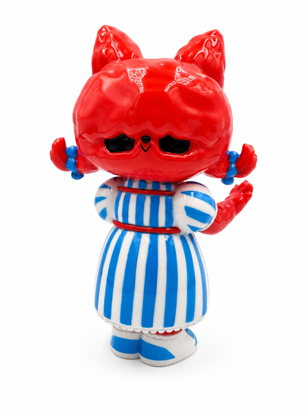 Pigtails Wendy | Doppel Toy Doppel Toy, Pigtails Wendy, Wendy Sofubi, GID Wendy, Rainbow Wendy, 夜光玩具, 夜光軟膠, 彩虹軟膠, Sofubi, 軟膠玩具, 藝術玩具, Designer Toy, Art Toy, Vinyl Toy, Urban Toy, 收藏玩具, 限量玩具, 怪奇童話, 潮流玩具, 日本軟膠, 軟膠收藏, Doppel Collec