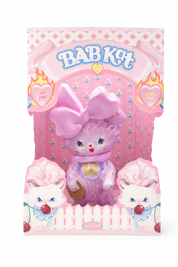 BABKat Vinyl Toy – Cherry Heart Edition Ms LUTRA
BABKat
ms_lutra
軟膠公仔
Vinyl Toy
藝術玩具收藏
日本設計師公仔
日系暗黑可愛
角色公仔
限量公仔