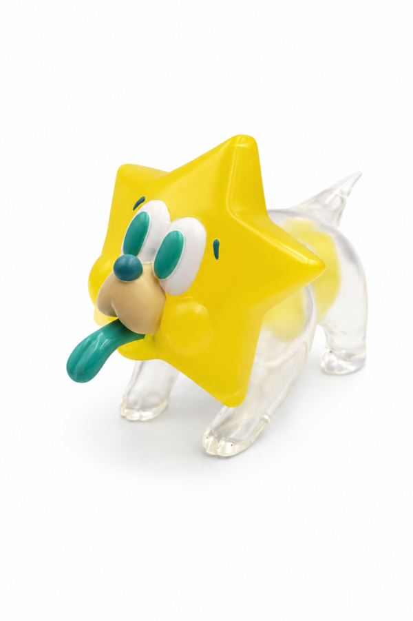星碎小狗｜直角少年 直角少年, RIGHT ANGLE, 星碎小狗, Star Shard Dog, 設計師玩具, Art Toy, Sofubi, 軟膠公仔, 軟膠玩具, 原創角色, 收藏公仔, 限定配色, 台灣設計師, Vinyl Toy, 潮流玩具, 星星小狗, 狗狗公仔, 藝術玩具, 公仔收藏, SPACE3