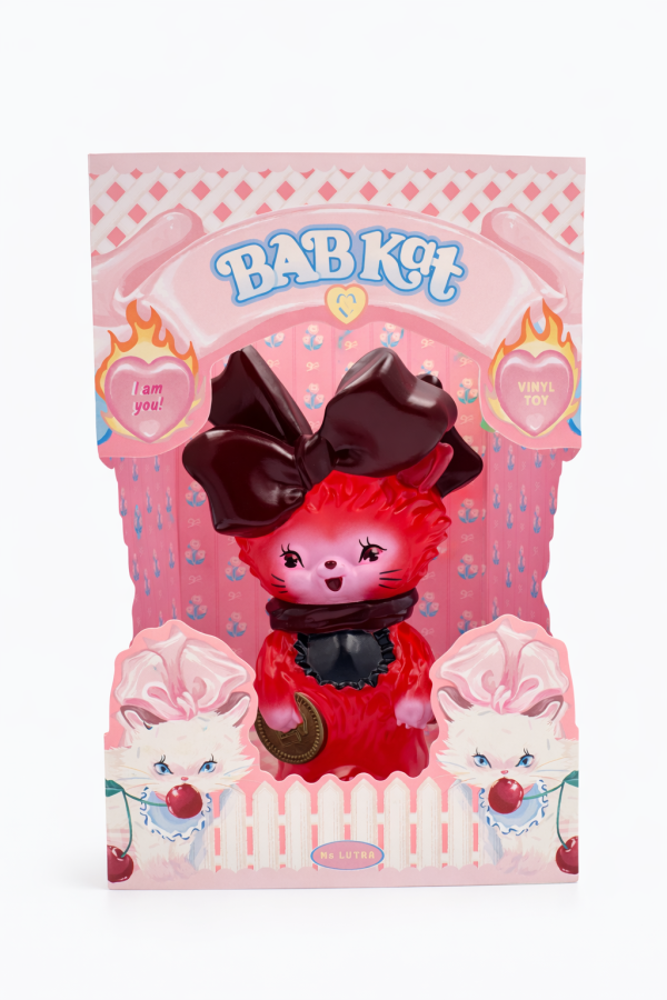 BABKat Vinyl Toy – Cherry Heart Edition Ms LUTRA
BABKat
ms_lutra
軟膠公仔
Vinyl Toy
藝術玩具收藏
日本設計師公仔
日系暗黑可愛
角色公仔
限量公仔