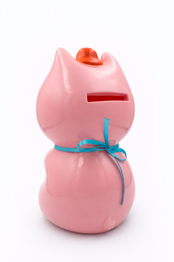 厚嘴小錢罌－小桔｜Have a good night 厚嘴小錢罌, 小桔, Have a good night, 香港設計玩具, 原創 Sofubi, 存錢罐, 療癒系玩具, 設計師公仔, 藝術玩具收藏, 可愛擺飾