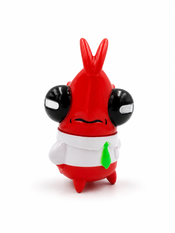 鹹魚人生｜SORRY鹹魚寶寶 鹹魚人生, salted fish studio, SORRY鹹魚, 生氣蝦小老闆, sofubi, 軟膠公仔, art toy, 厭世玩具, 社畜公仔, 怪奇玩具, 台灣設計師玩具, 潮流玩具, 收藏公仔, 日系軟膠, 療癒系公仔