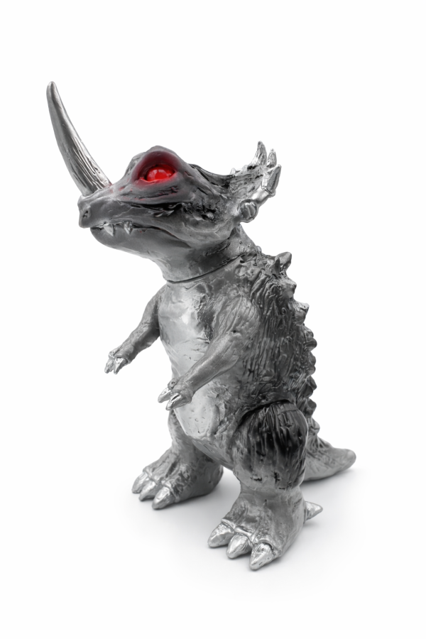 UUMAA｜ 大角竜 UUMAA, 大角竜, Sofubi, 軟膠玩具, 怪獸玩具, 原創怪獸, 設計師玩具, 灰模配色, vinyl toy, sofubi monster
