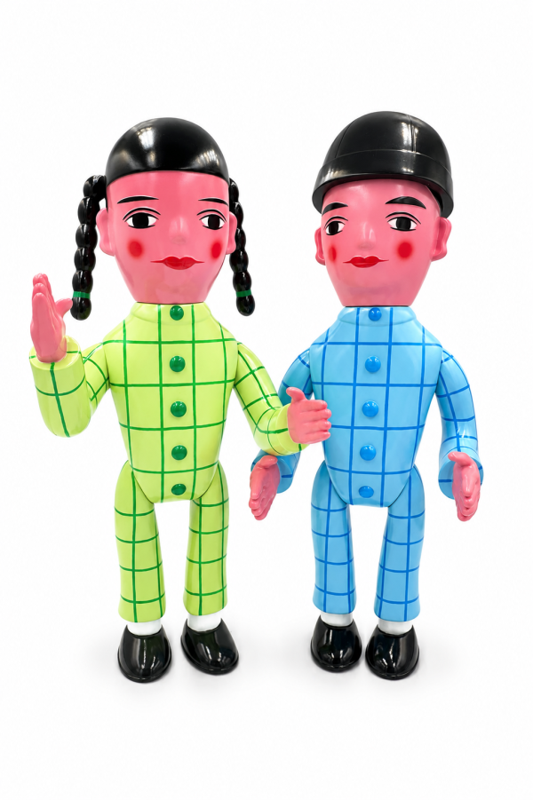 金童玉女 Gold Boy & Jade Girl Sofubi Happy Sofubi
邪膠
金童玉女
Gold Boy Jade Girl
香港設計師玩具
香港藝術玩具
Sofubi
搪膠玩具
Art Toy
潮流玩具
收藏玩具
東方文化藝術玩具