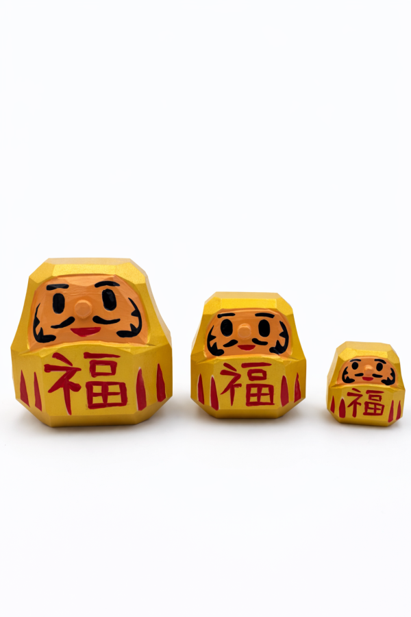 達摩｜KENZI Kenzi Murabayashi, 達摩公仔, 日本達摩, 木雕達摩, 招福擺件, 幾何公仔, low poly toy, 手作木雕, 設計師玩具, art toy 日本, 達摩擺飾, 開運公仔, 收藏級玩具