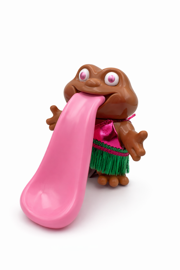 Hula Frog Hula Frog, 青蛙公仔, Creature Collectors Club, 不明生物, 軟膠公仔, sofubi, 藝術玩具, 潮玩, 設計師玩具, 怪奇公仔, 搞怪公仔, 收藏玩具, art toy, 日本軟膠