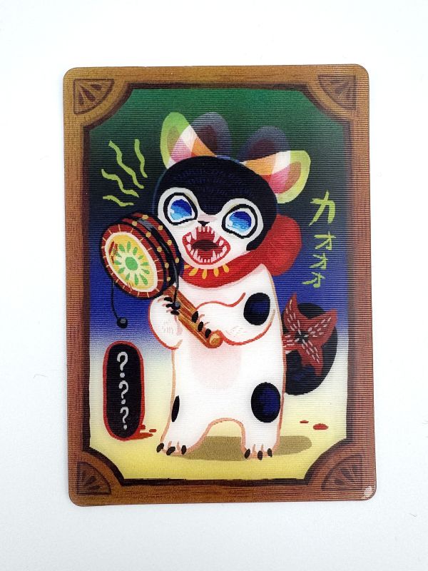 幻狐舍｜妖怪小卡系列 幻狐舍妖怪護符小卡系列,以日系妖怪與幻獸為主題,打造可收藏的護符小卡。每張卡片皆代表不同守護意象,適合收藏、交換或搭配護符商品使用,是喜愛妖怪文化與插畫風格不可錯過的系列。