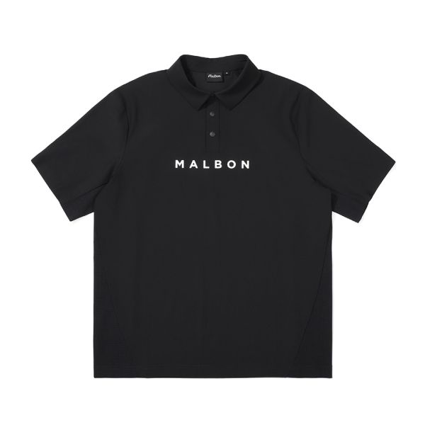 【 Malbon 現貨Ｍ 】混色POLO  黑 