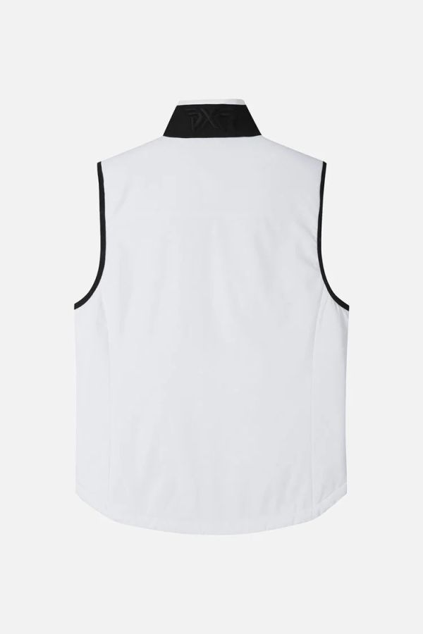【 PXG 】男款羽絨背心 白 