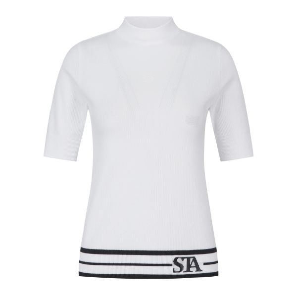 【 St ANDREWS S現貨  】女款針織高領上衣 白 