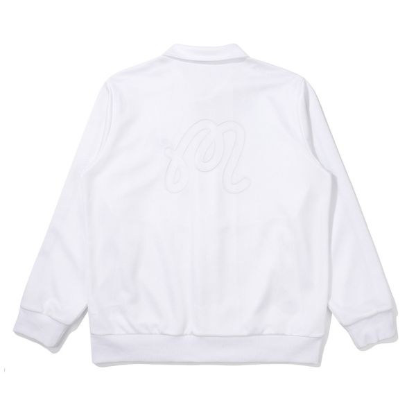 【 MALBON 】男款運動風外套 白色 