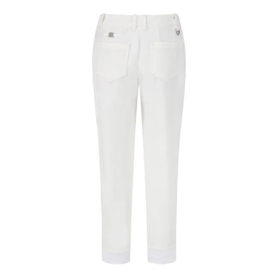 【 St ANDREWS 】女款秋冬合身長褲 白色 