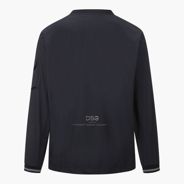 【 DESCENTE 】男款尼龍上衣 黑 