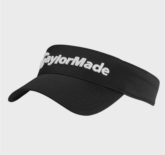 【 TaylorMade 現貨 】女款簡約空頂帽 黑 