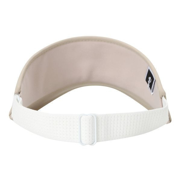 【 TaylorMade 現貨 】女款反光空頂遮陽帽 卡其 