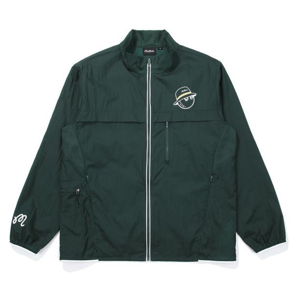 【 MALBON 】男款輕量尼龍外套 綠色 