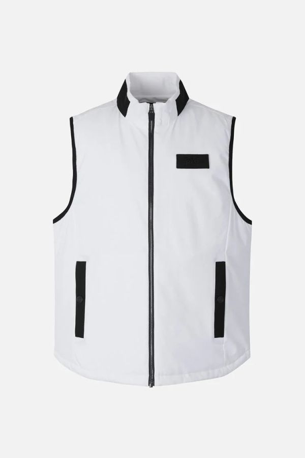 【 PXG 】男款羽絨背心 白 