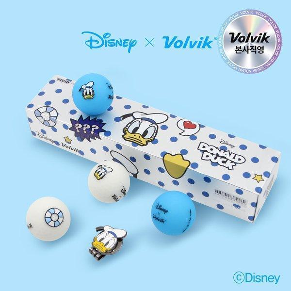 【 Volvik 現貨 】迪士尼聯名高爾夫三層球 4入 
