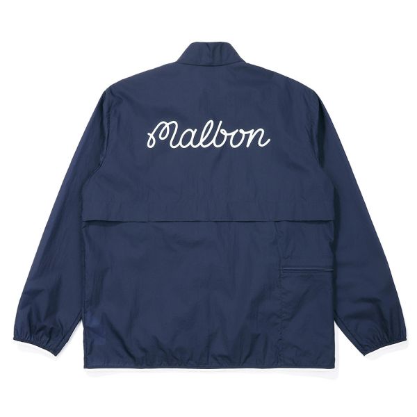 【 MALBON 】男款輕量尼龍外套 深藍 