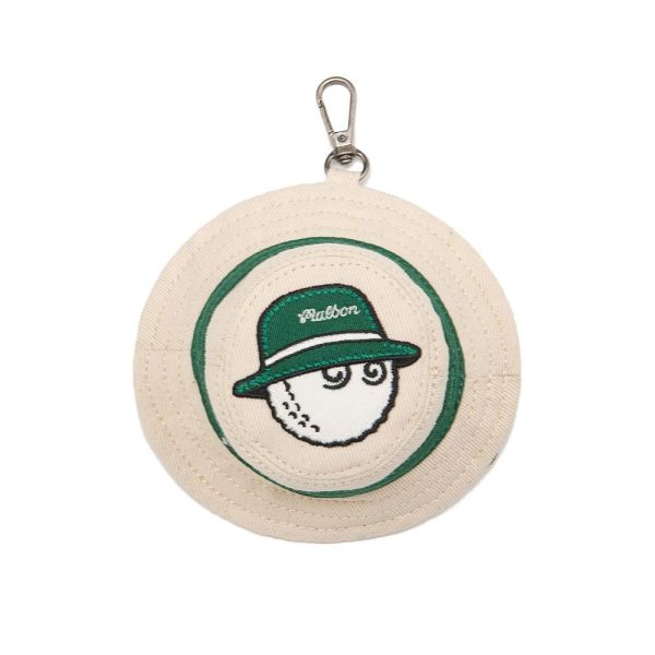 【 Malbon 現貨 】漁夫帽造型小球包 米白 