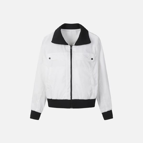 【 PXG 】女款秋冬短版外套 白 