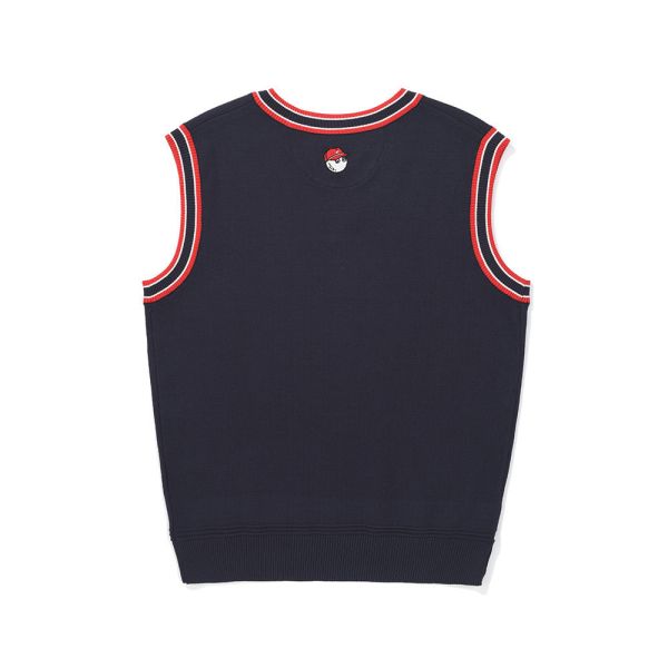 【 MALBON S現貨 】女款針織背心 藍 