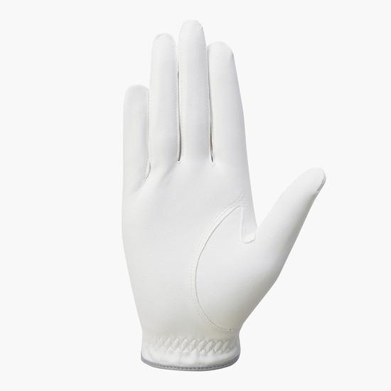 【 DESCENTE 】男款合成皮手套 右手 白 