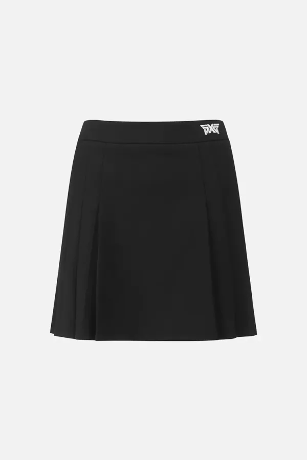 【 PXG XS現貨 】秋冬保暖百褶裙 黑 