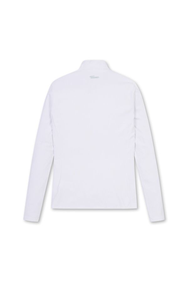 【 WAAC 】女款彈力高領上衣 白色 