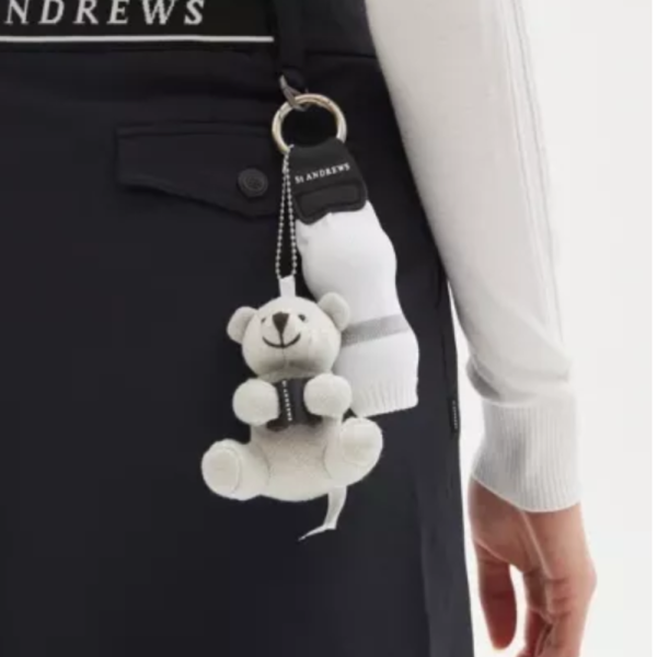 【 St ANDREWS 】造型高爾夫球配件包 白色 