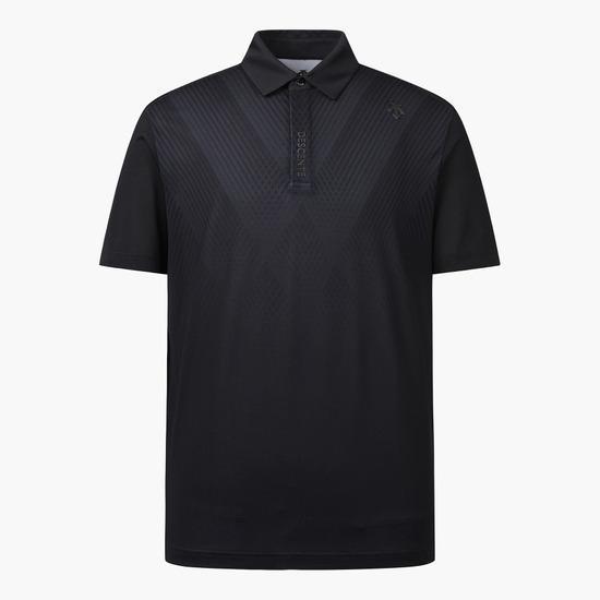 【 DESCENTE 105現貨 】男款POLO衫 黑 