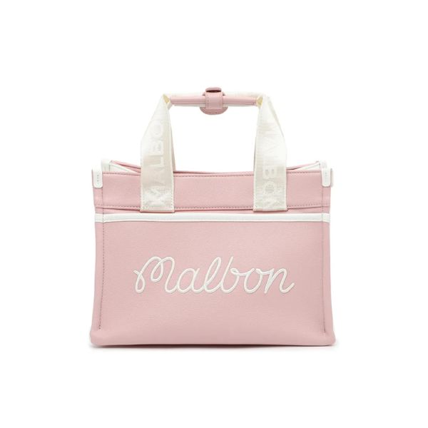 【 Malbon  】經典款 大手提包 粉紅色 