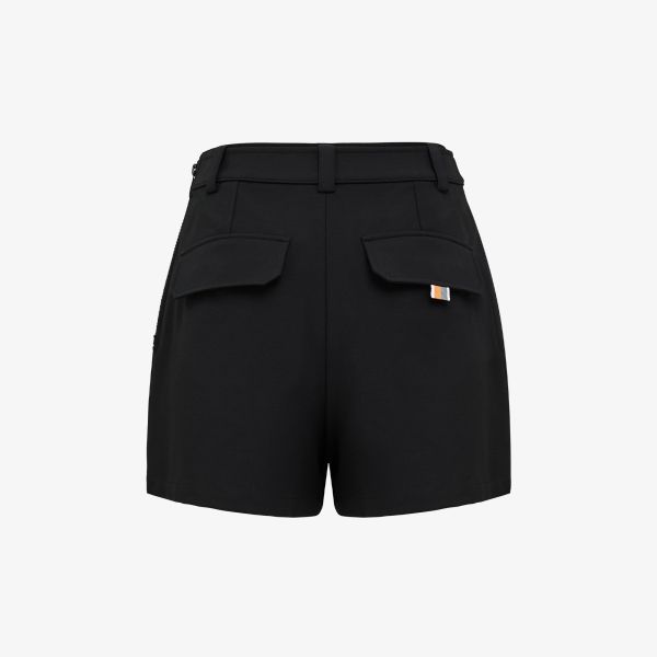 【 SOUTHCAPE 】女款雙口袋短褲 黑 