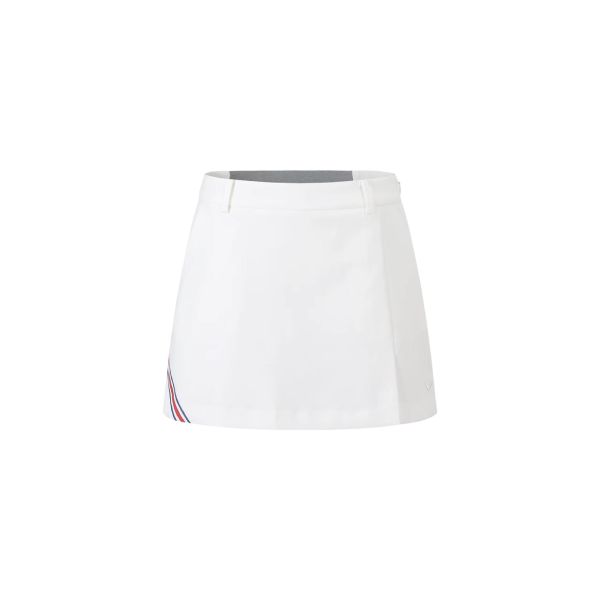 【 Callaway 61現貨 】H型線條短裙 白 