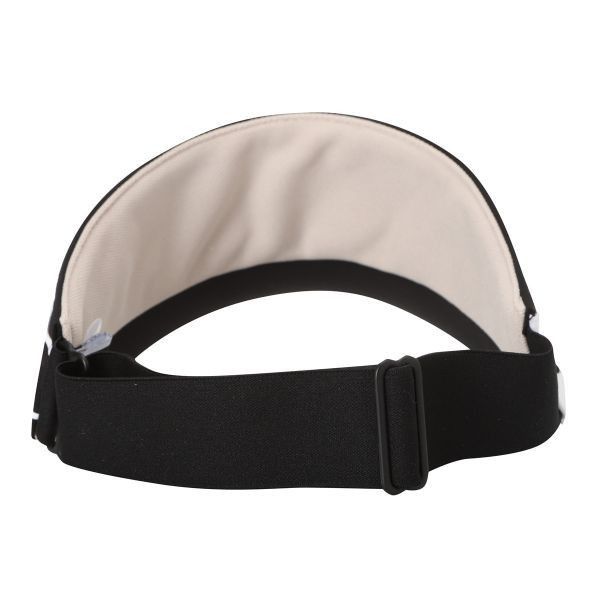 【 TaylorMade 】女款線條空頂遮陽帽 黑 