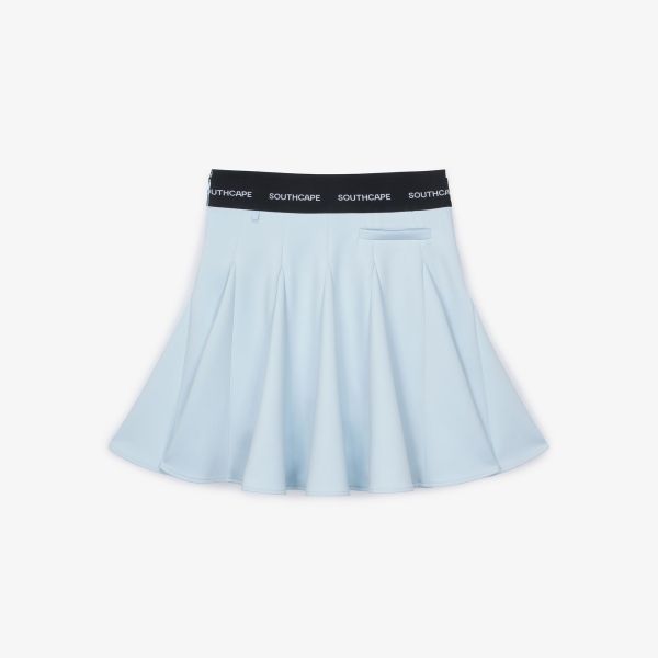 【 SOUTHCAPE 】女款喇叭短裙 藍 