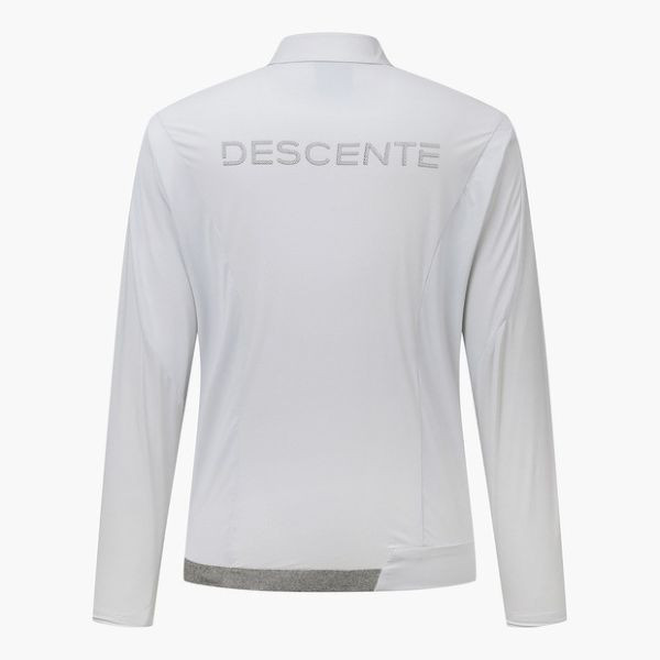 【 DESCENTE 】男款彈性薄外套 白 
