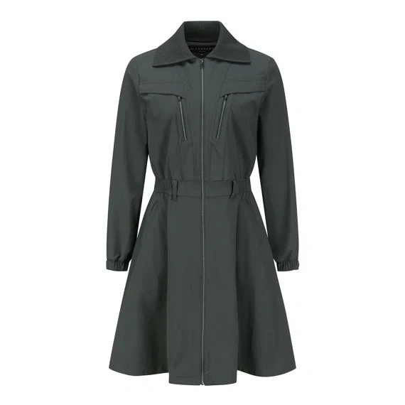 【 St ANDREWS 】收腰細節連衣裙  灰色 