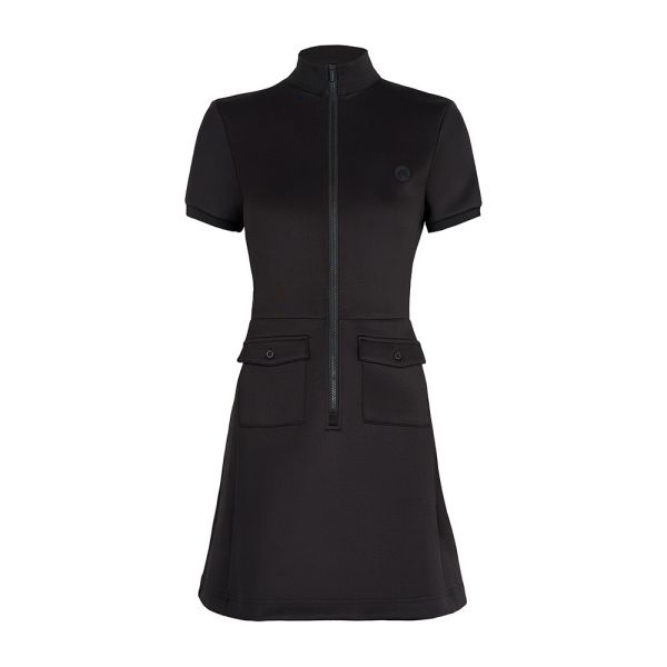 【 MALBON 】修身彈性連身裙 黑色 