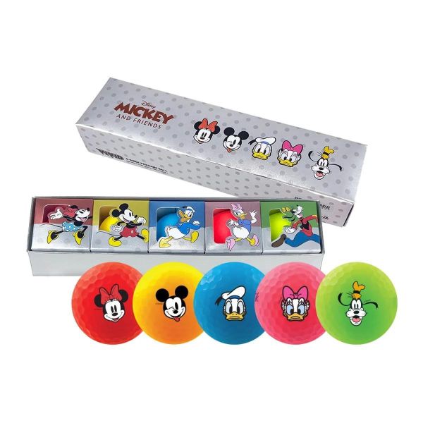 【 Volvik 現貨 】迪士尼聯名高爾夫三層球 5入 