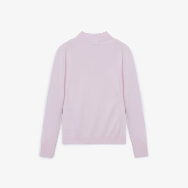 【 SOUTHCAPE 】女款高領針織上衣 粉 