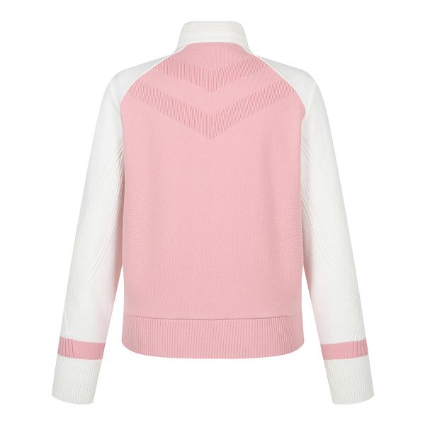 【 TaylorMade 】女款拼接羽絨外套 白 