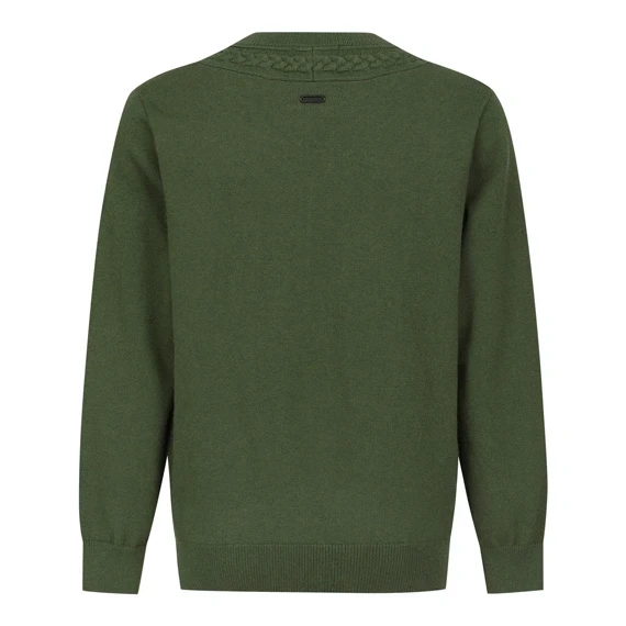 【 St ANDREWS 】男款羊毛針織上衣 綠色 