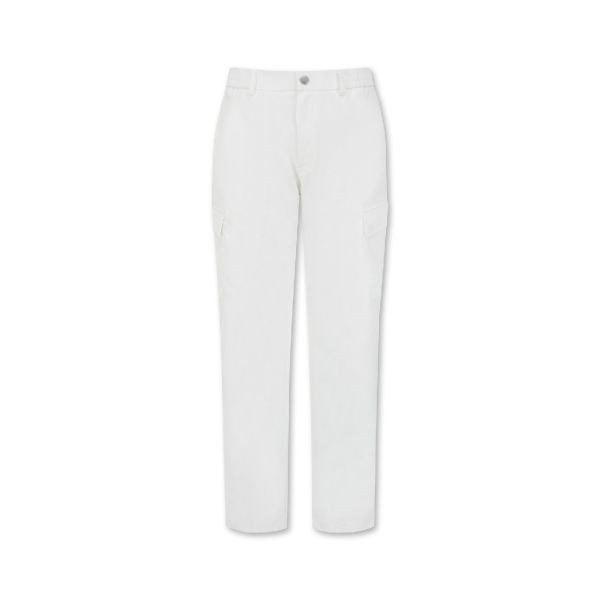 【 WAAC 】男款雙口袋長褲 白色 