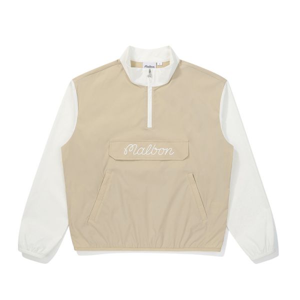 【 MALBON XS現貨 】女款防風上衣 卡其 