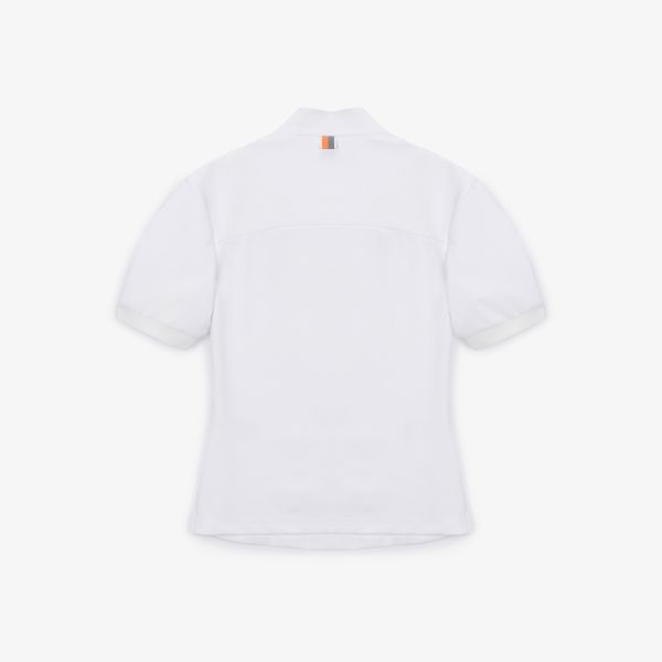 【 SOUTHCAPE 】女款夏季膨袖上衣 白 