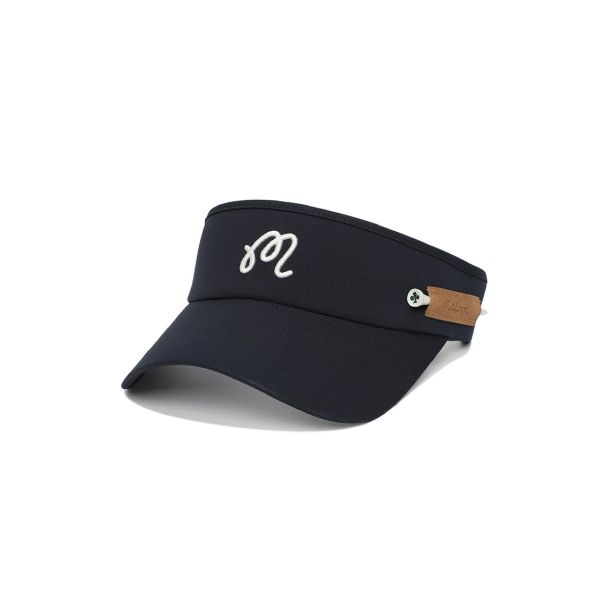 【 Malbon 】 Tee Holder 點綴遮陽帽 海軍藍 
